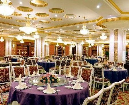 Deyang Pacific International Hotel المطعم الصورة